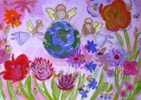 «Как прекрасен этот мир, посмотри», Воронина Елизавета, 9 лет,