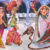 «Танец со змеёй», Брикалева Настя, 8 лет,