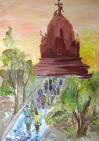 «Памятник Тысячелетию России восстановленный и сохранённый», Науменко Александра, 15 лет,