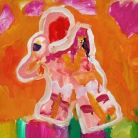 «Индийский слон», Крошкина Евгения, 6 лет,