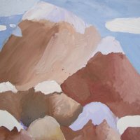 «Горы», Ярусова Аня, 8 лет,