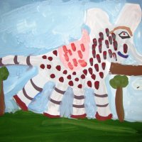 «Индийский слоник», Дзюба Лада, 7 лет,