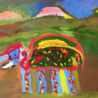 «Индийский слон», Бондаренко Фёдор, 7 лет,