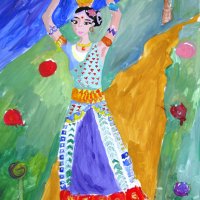 «Несущая сосуд», Гриднёва Ксения, 11 лет,
